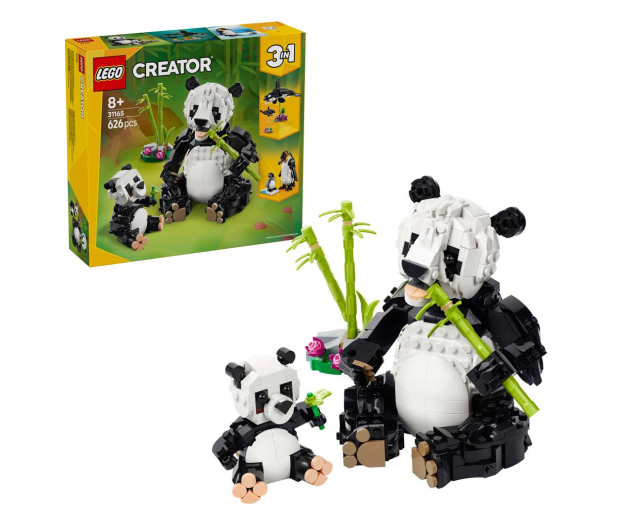 LEGO Creator 3 w 1 31165 Dzikie zwierzęta: rodzina pand - 1283668 - zdjęcie 4